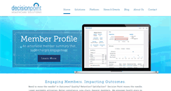 Desktop Screenshot of decisionpointhealth.com